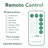 304 LED Curtain Plug in String Lights, 8 Modes with Remote Contro-1082556173