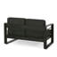 Cour arrière en aluminium gris foncé Mp1 Bay - 56,6 po Profondeur x 27,89 de largeur, 24,76 de hauteur, 41,01 lb de repos confortable, profondeur, largeur, poids
