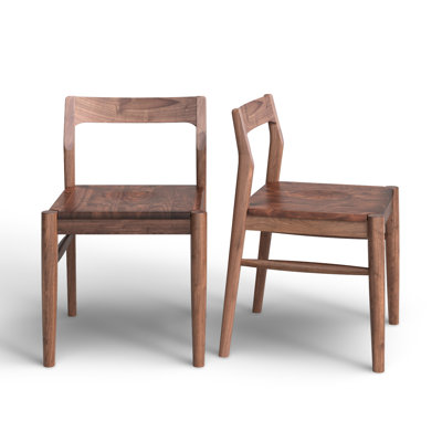 Krieger Solid Wood Slat Back Side Chair
