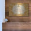 «Autumn Leaves & Pumpkin» par Pam Britton, art mural en métal-642610636