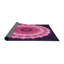 Noir/Tapis décoratif rose-156883263
