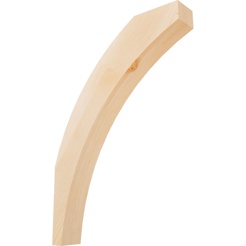 Attelle de genou lisse Thorton l 3 3 po x P 20 po x H 28 po, Sapin Douglas de 3 1/2 po (lisse), 20 po X P 28 po H