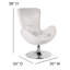 Chaise de réception pivotante avec siège incliné Marilo LeatherSoft - Siège d'invité-24691119