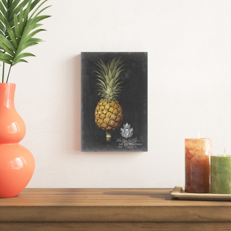 Royal Brookshaw Pineapple II, H 12 po x l 8 po x P 1 po