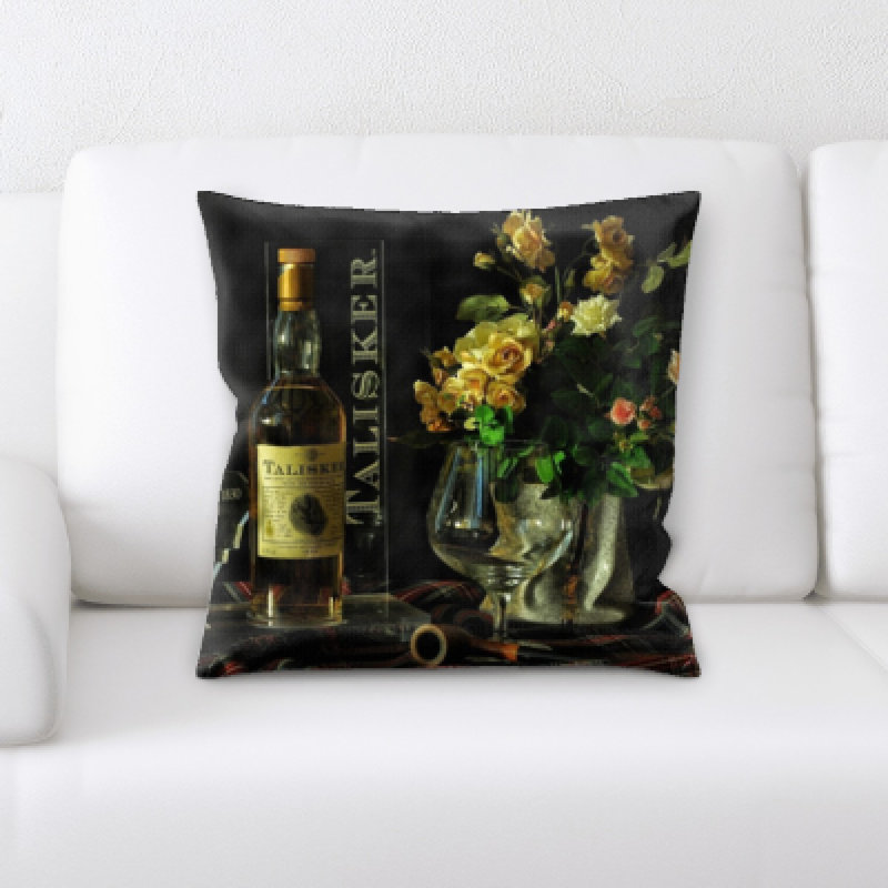 Mckinley Microsuede Reversible Throw Pillow