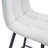 2-Piece Bar Stools (White+Black)