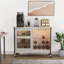 Armoire de bar à DEL avec roues pour la maison-393775171