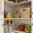 L-Sharped Corner Pantry Cabinet