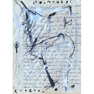 My Baby Wrote Me A Letter Print by Dina Gardner