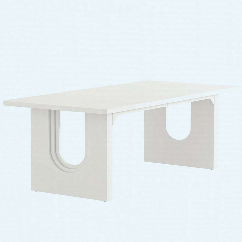Gotthold Dining Table, White