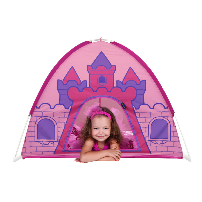 Tente de jeu pop-up princess castle avec sac de transport