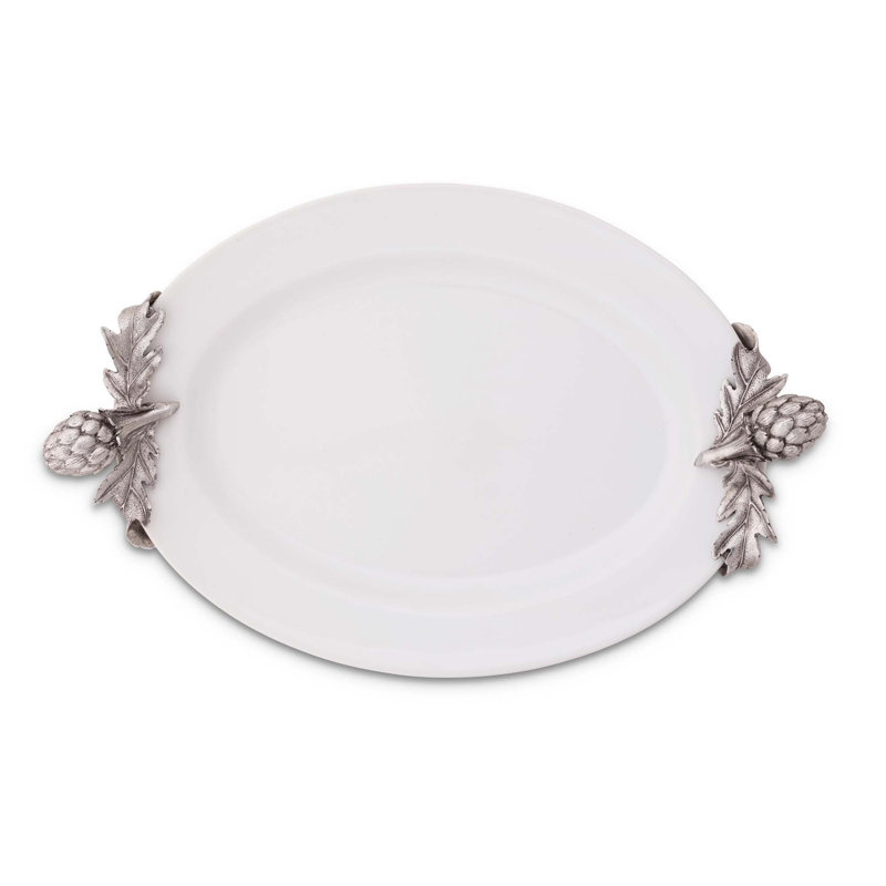 Farmer's Market Ceramic Decorative Tray