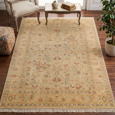 Tapis Timus Oushak délavé (beige)