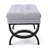 Beene Upholstered Tufted Bench with Birch Wood Legs-81348163