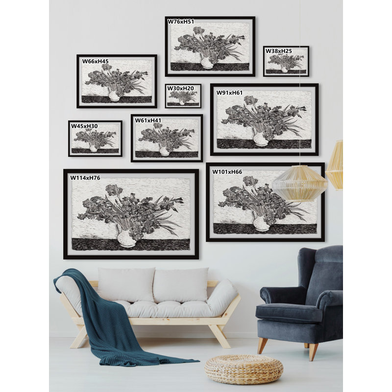 Sophisticated - Single Picture Frame Painting, 41cm H x 61cm W x 3.81cm D