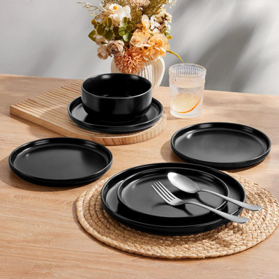 Stoneware Dinnerware - Service for 4