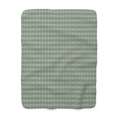 Jeté en molleton Sherpa - Motif Tuba
