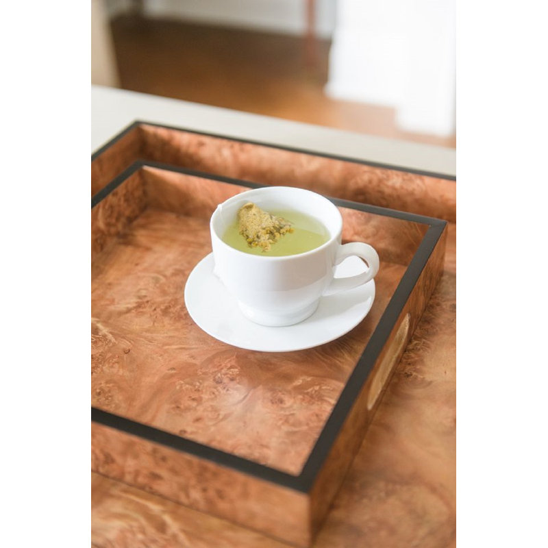Square Decorative Tray, 2.50" H x 12" W x 12" D