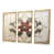 Toile avec cadre flottant or