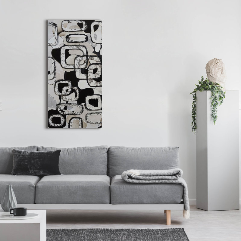  «Kitzbuhl, autrichien 1» par Coco Good, art mural en verre acrylique, 24 po x 48 po