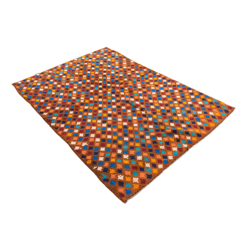 Tapis orange Nunez