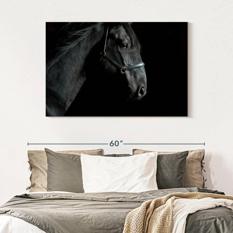 Brampt Horse Head, 32" H x 48" W