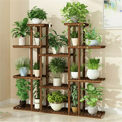 Weather Resistant Solid Wood Planter Accessory