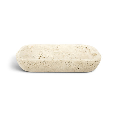 Joel Beige Travertine Tray