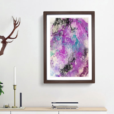 Nothing Forever in Abstract - Picture Frame Graphic Art Print