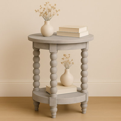 Table ronde Spindle Washed