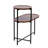 Small Coffee Tables 2-Tier Modern Sofa Side Table With Wood Storage Shelf Living Room End Tables Nightstands-1592841548