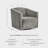 Lagatha Upholstered Swivel Accent Chair