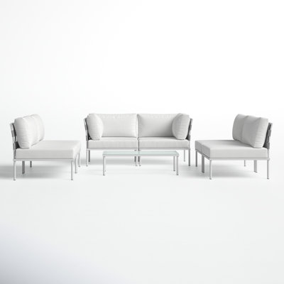 Modway Harmony 6-Person Patio Seating Group