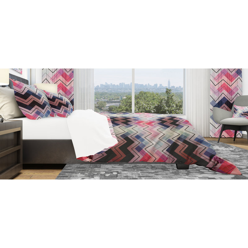 Ensemble de housse de couette designart, Housse de couette très grand + 2 taies décoratives