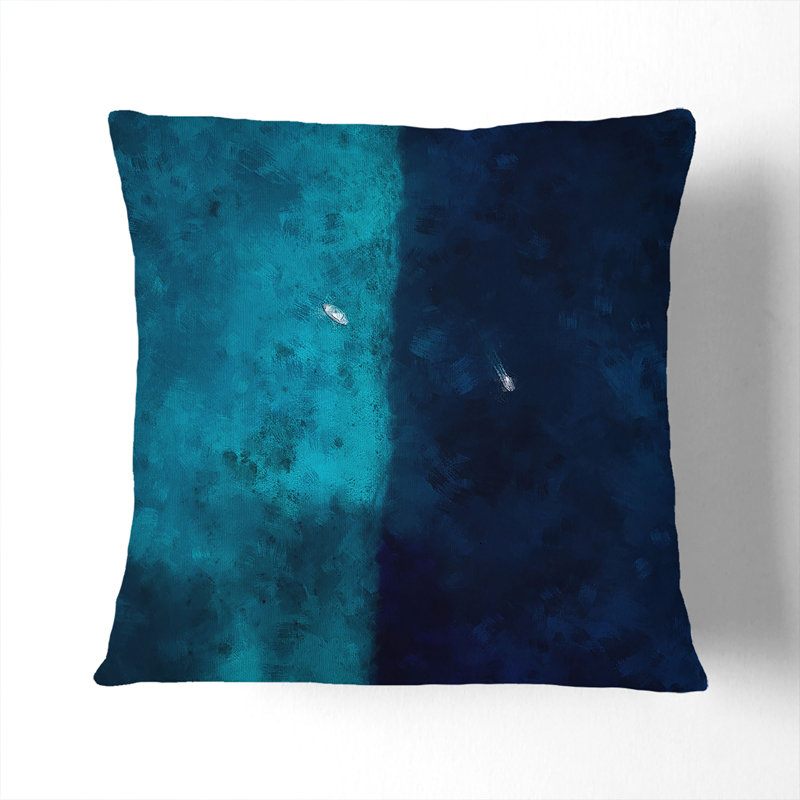 Square Throw Cushion, 55cm H x 55cm W x 20cm D