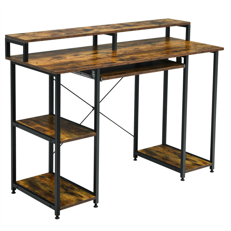 Speake Metal Base Computer Table