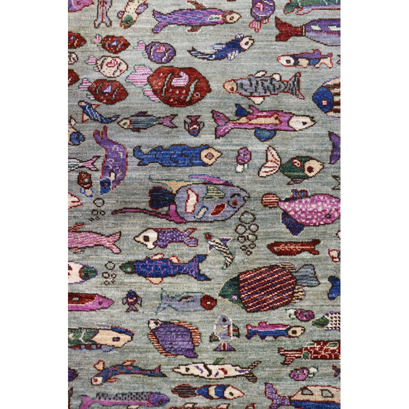 Small Fish One-of-a-Kind 5'1" X 6'10" Area Rug