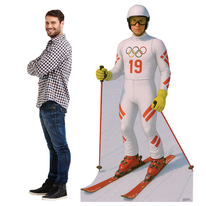 Olympic Downhill Skier Male