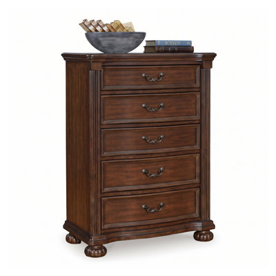 Flosie 35.38'' W 5 - Drawer Dresser