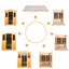 Sauna pour 4 personnes Basswood Far Sauna