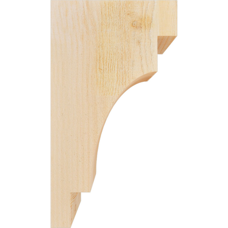 Corbeau méditerranéen, H 18 po x l 6 po x P 10 po, Sapin de Douglas, Sciage brut