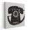 Téléphone analogique rétro - reproduction d'art sur toile