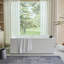 Baignoire de trempage autoportante en acrylique 67 po. X 32 po.-83677356