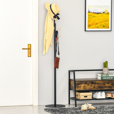 Pegues Freestanding 6 - Hook Coat Rack