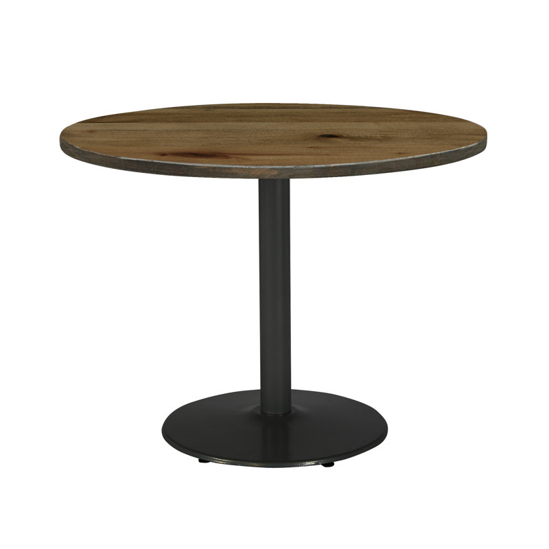 Table de salle à manger Urban Loft, Naturel, H 29 po x L 36 po x l 36 po, Noir