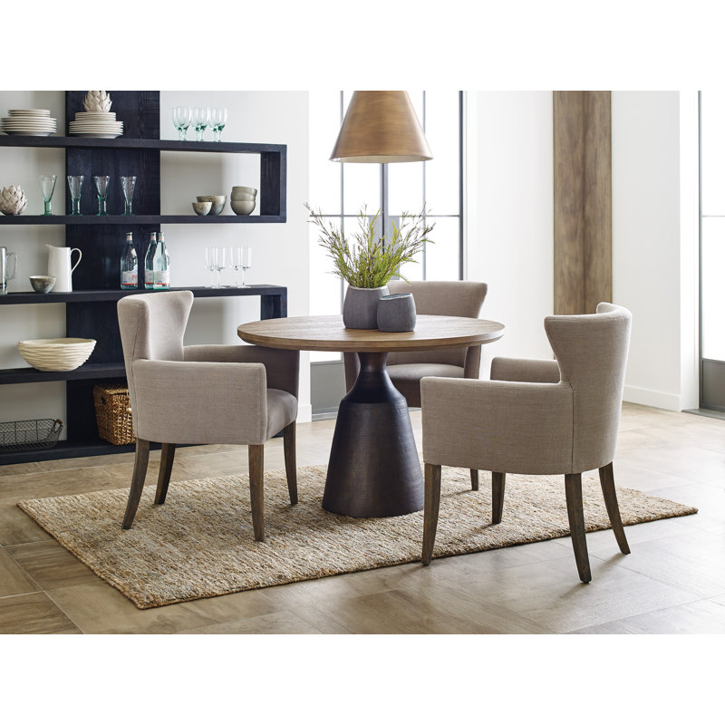 Diego Round Dining Table, 29.5" H x 44" L x 44" D