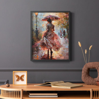 «WOMEN Series DCCxxxxi» - reproduction encadrée de qualité supérieure - prête à être accrochée - aucun clou requis