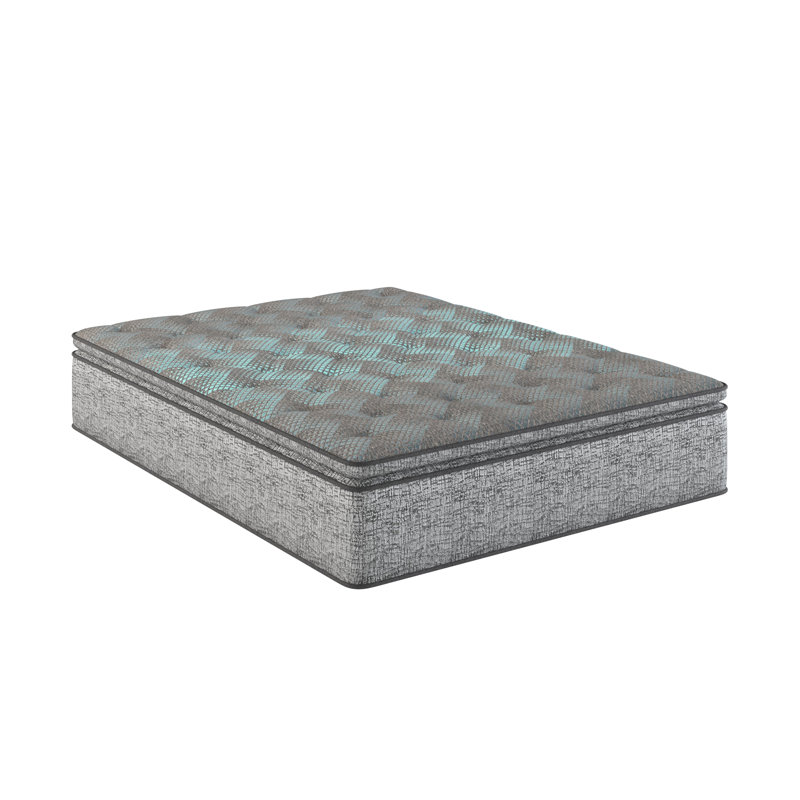 Matelas simple de 12 pouces avec mousse et mousse confortable pour une hauteur de sommeil douce et rafraîchissante