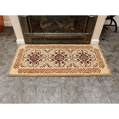 Geloff Hand Tufted Wool Ikat Indoor Rug
