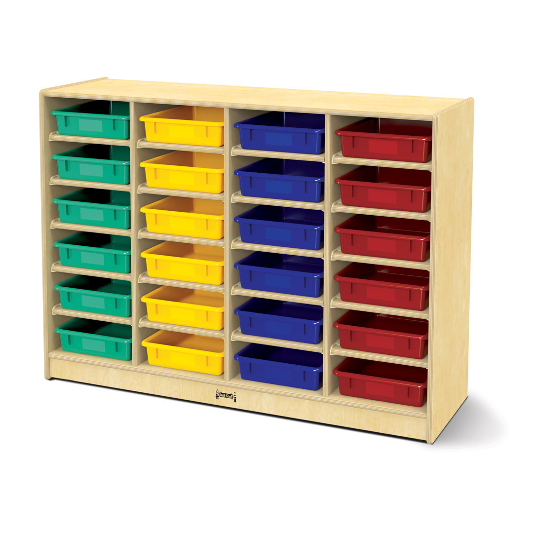 Jonti-Craft® 24 Paper-Tray Mobile Storage Jonti-Craft Bin